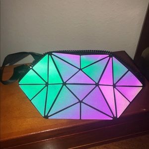 Luminous Bao Noctulent Iridescent Glow clutch